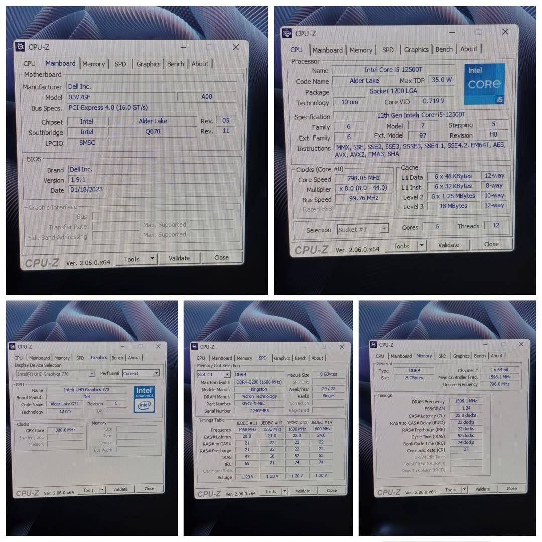 ⭐️1530⭐️ DELL OPTIPLEX 5000 ⭐️i5-12500T