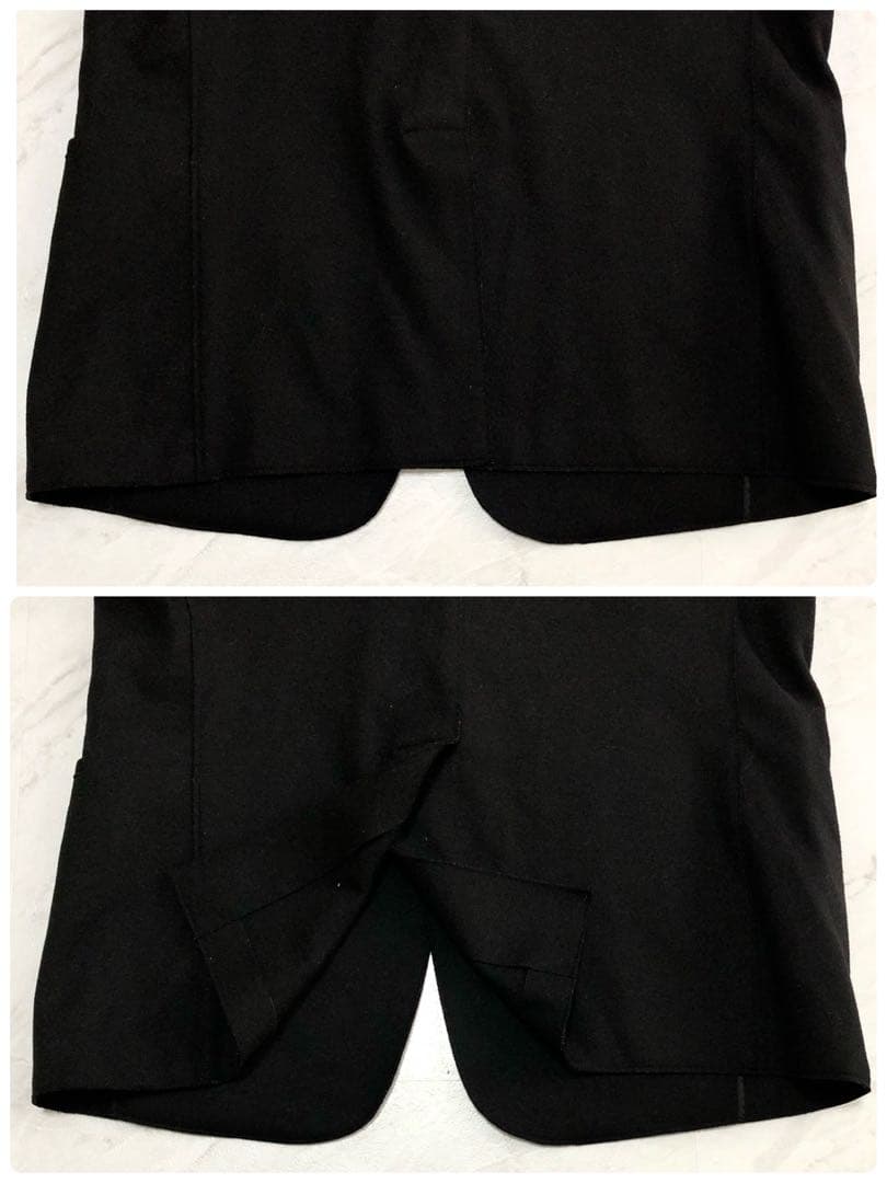 【美品】 Theory セットアップ Clinton メルトン ブラック L