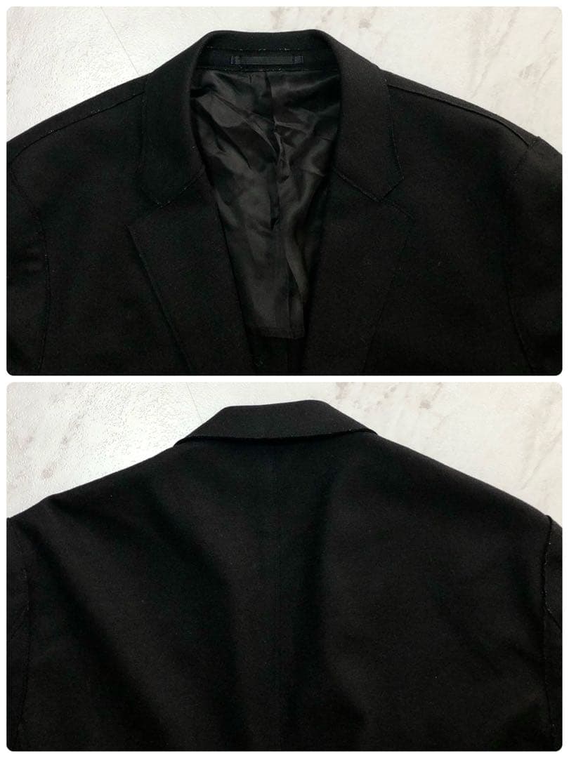 【美品】 Theory セットアップ Clinton メルトン ブラック L