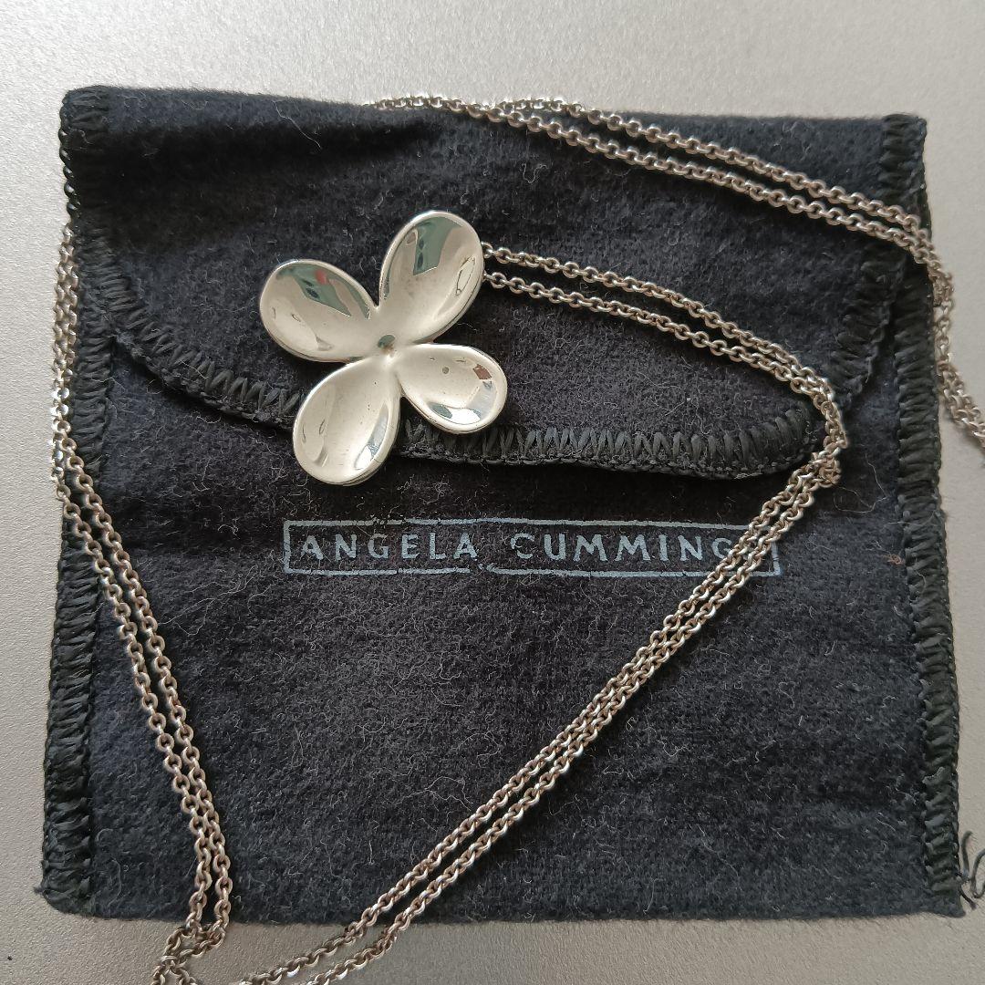 アンジェラカミングス　シルバーネックレス