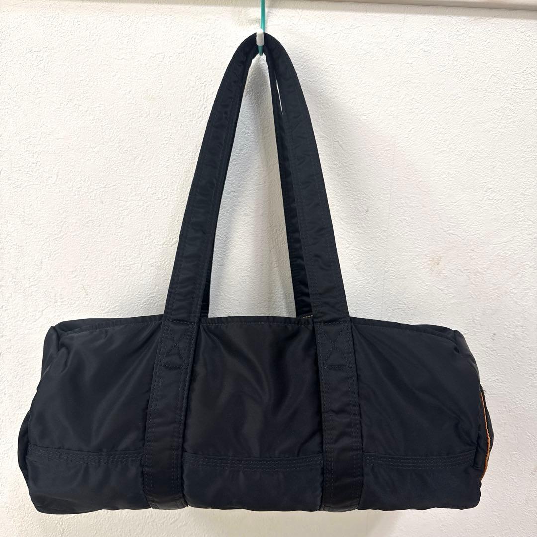 PORTER ポーター　タンカー　ドラムバッグ　ミニ　ボストンバッグ　ブラック
