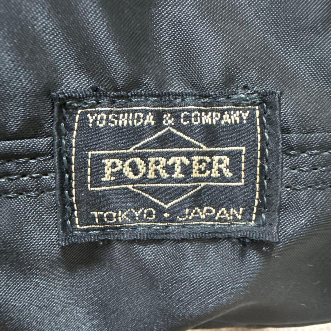 PORTER ポーター　タンカー　ドラムバッグ　ミニ　ボストンバッグ　ブラック