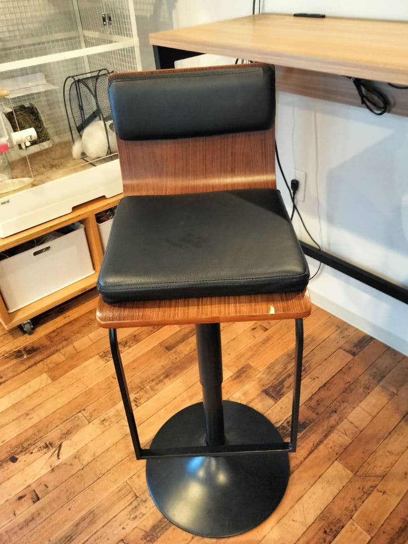 【引取り限定】カウンターテーブルと椅子　3点セット