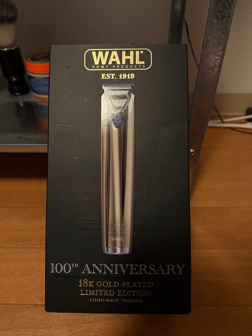 脱毛・除毛 Wahl 100th Anniversary18K trimmer