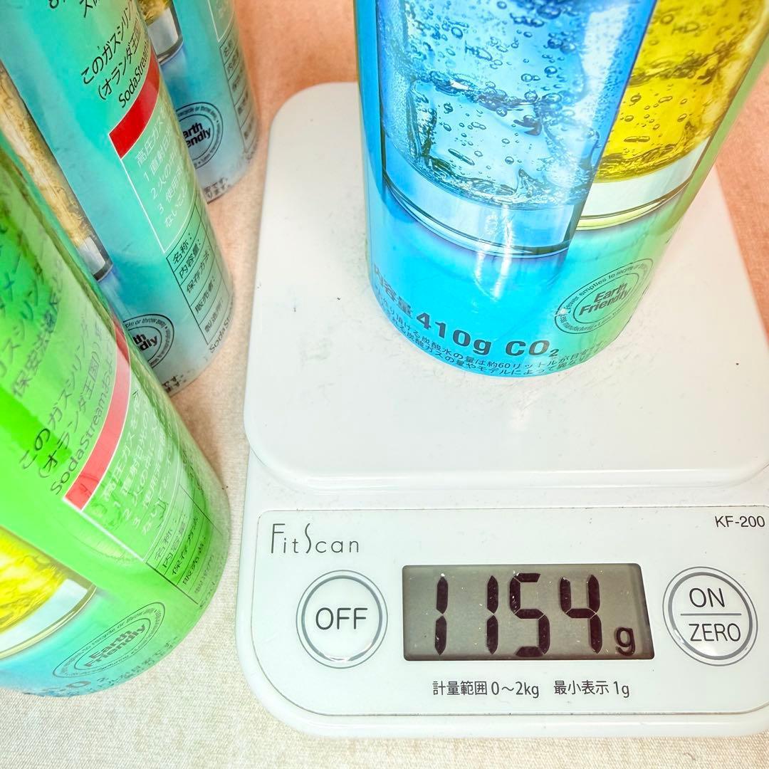 専用！　4_6-139192_140710_ソーダストリームガスシリンダー6本