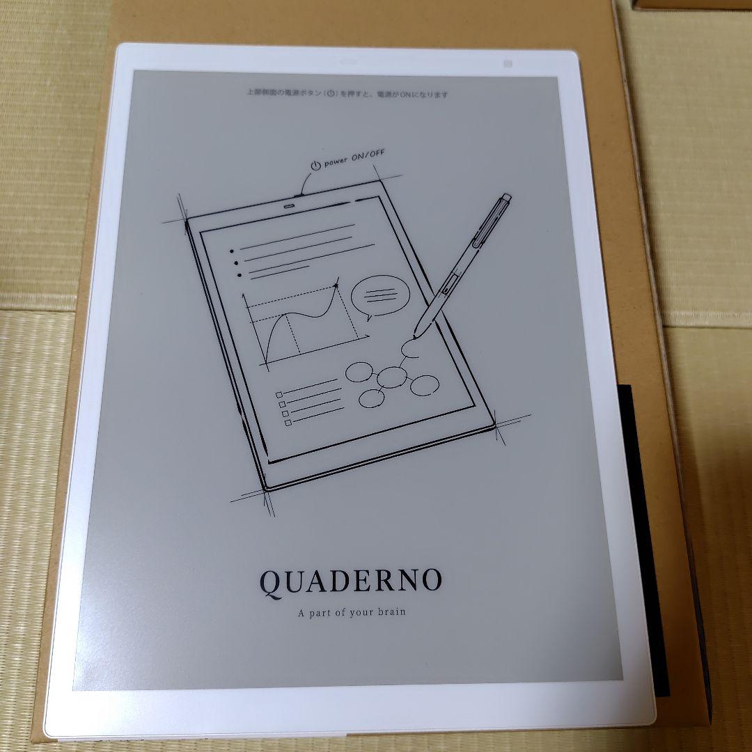 【新品未使用】QUADERNO A4 (Gen.2)カバー付き