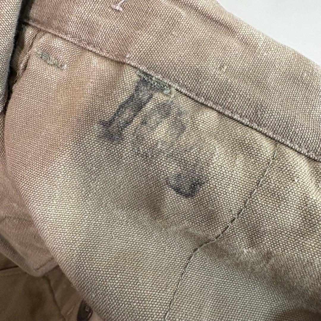 ⚫︎40s スウェーデン軍 M39 ワークパンツ シンチバック ビンテージパンツ