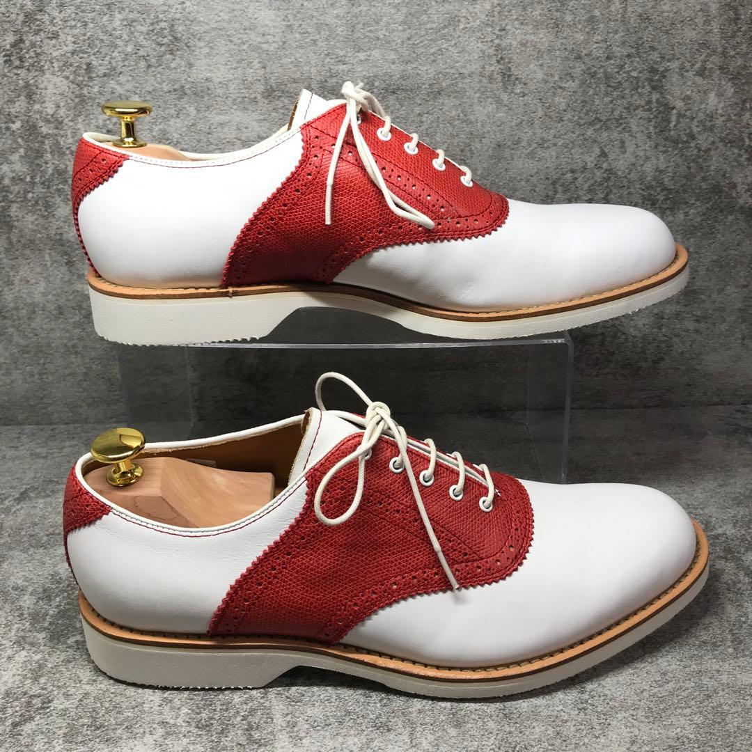 【未使用】　REGAL サドルシューズ　レザー　763R 25 バイカラー