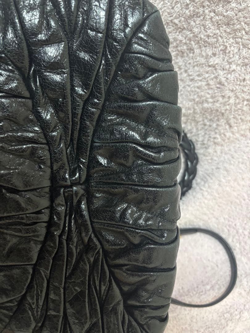 miu miu マテラッセ vitello lux 2way アーカイブレザー