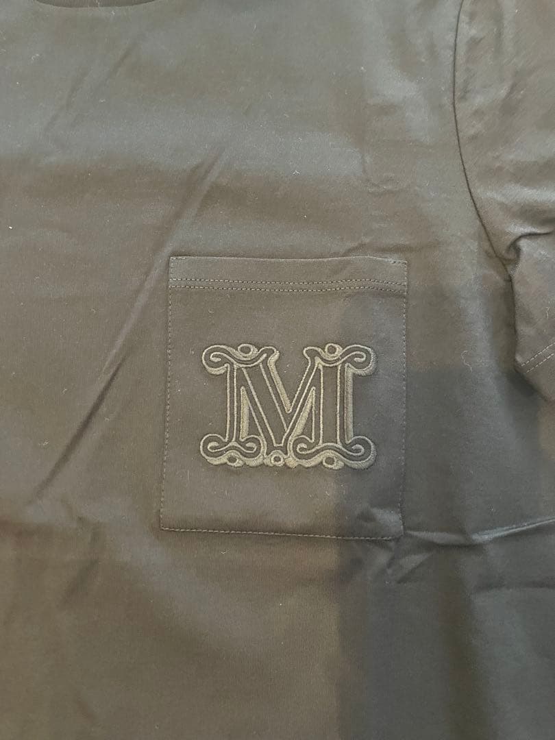 Max Mara 胸ポケットロゴ Tシャツ