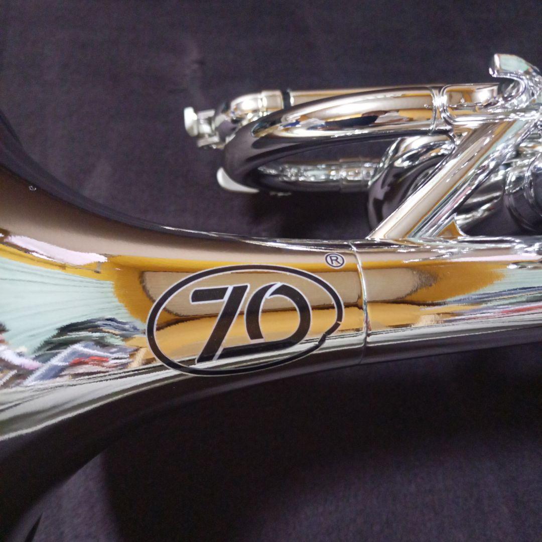 ZO プラスチック コルネット 本体 シルバー 本体 ソフトケースマウスピース付