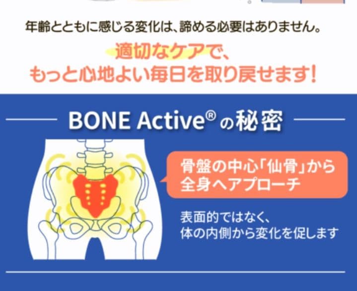 仙骨革命　ボーンアクティヴ