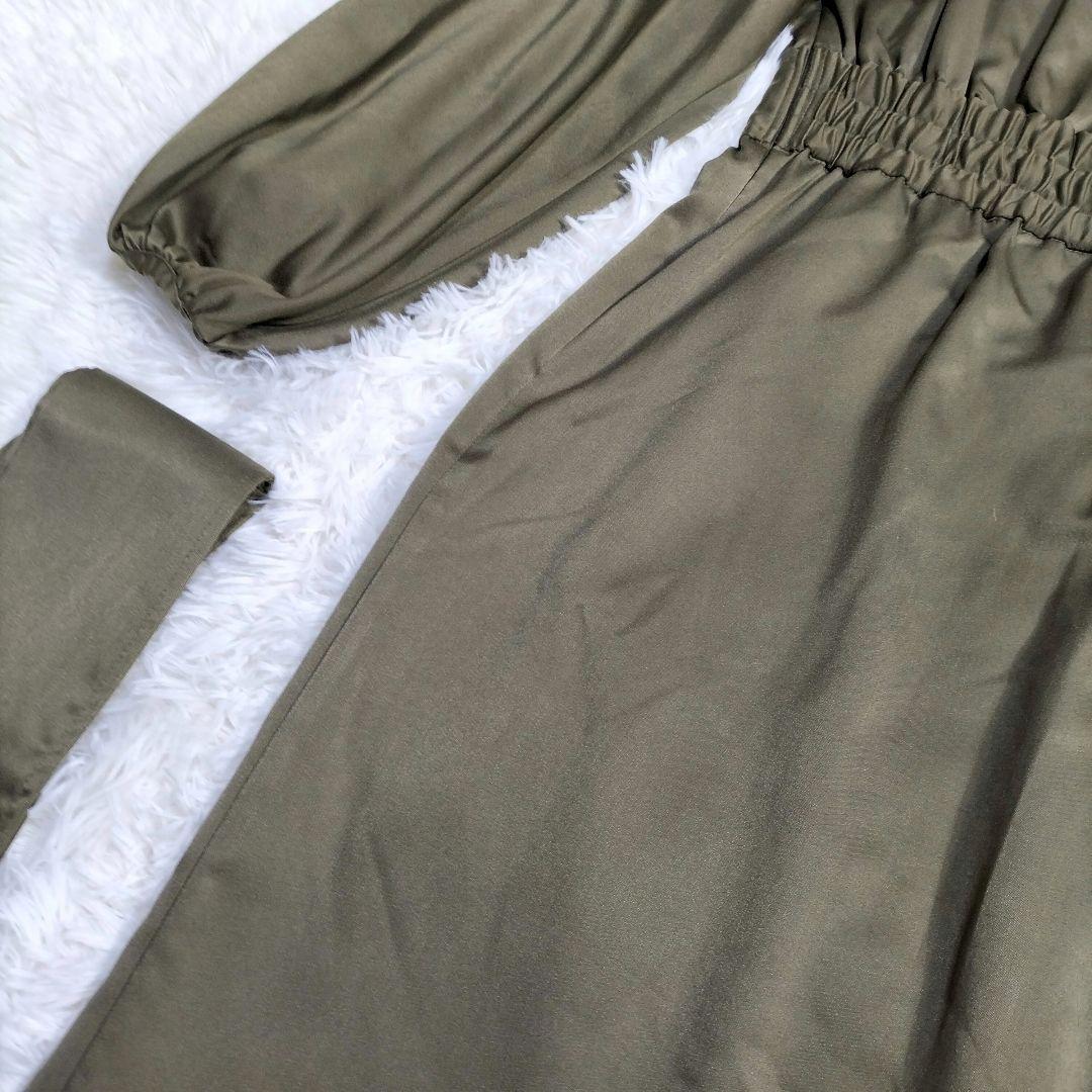 louren pintack sleeve dress ドレス ロングワンピース