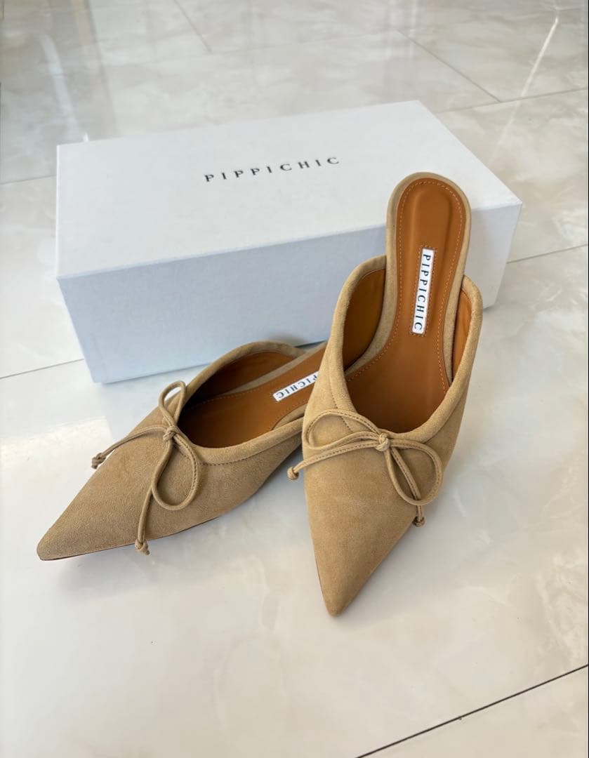 PIPPICHIC ピッピシックミュール ベージュ 37
