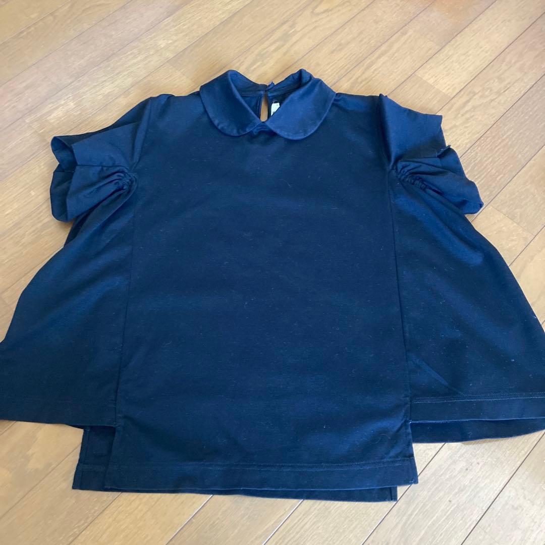 Noir keininomiya丸襟カットソー