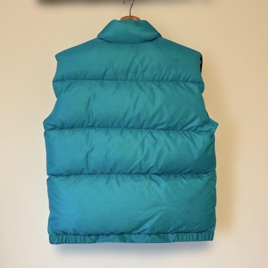クレセントダウンワークス ターコイズ ダウンベスト USA製