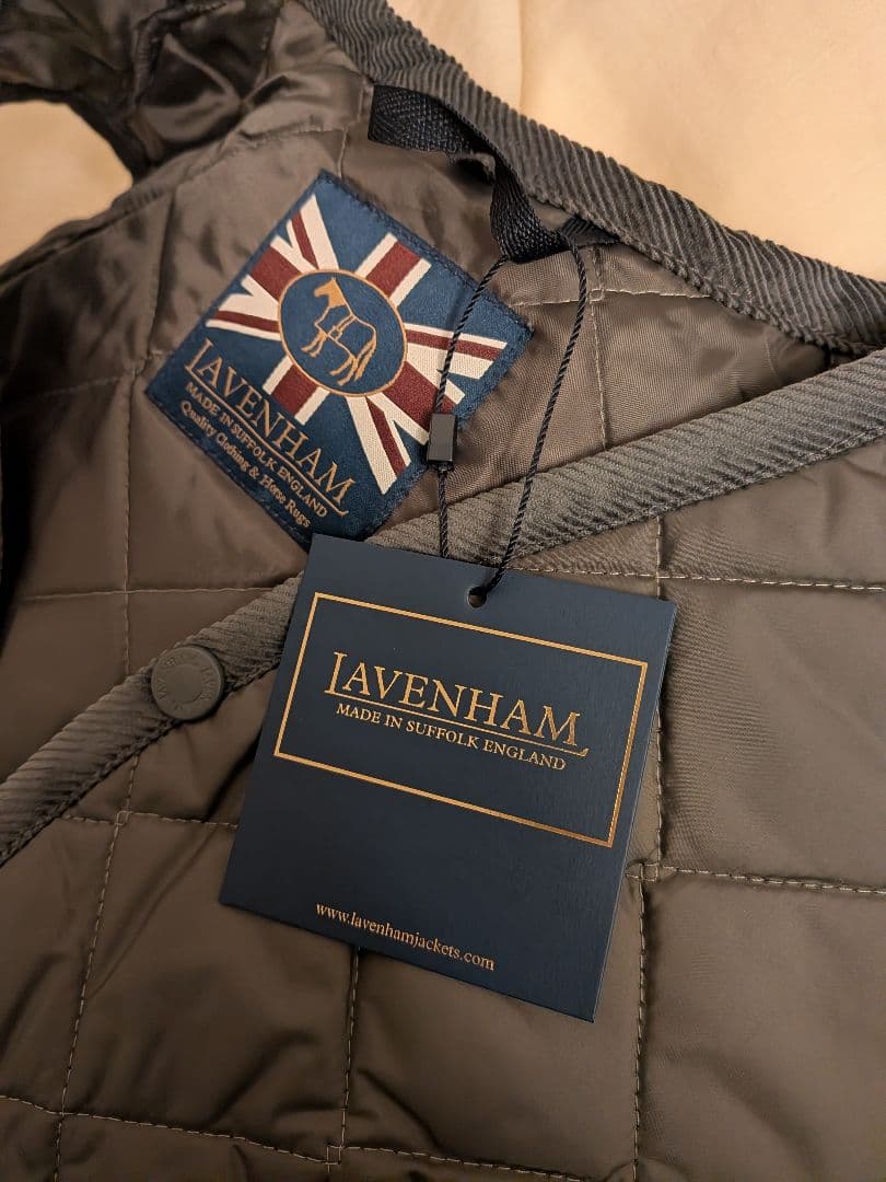LAVENHAM DUBLIN MENS RC グレー　40（L）サイズ
