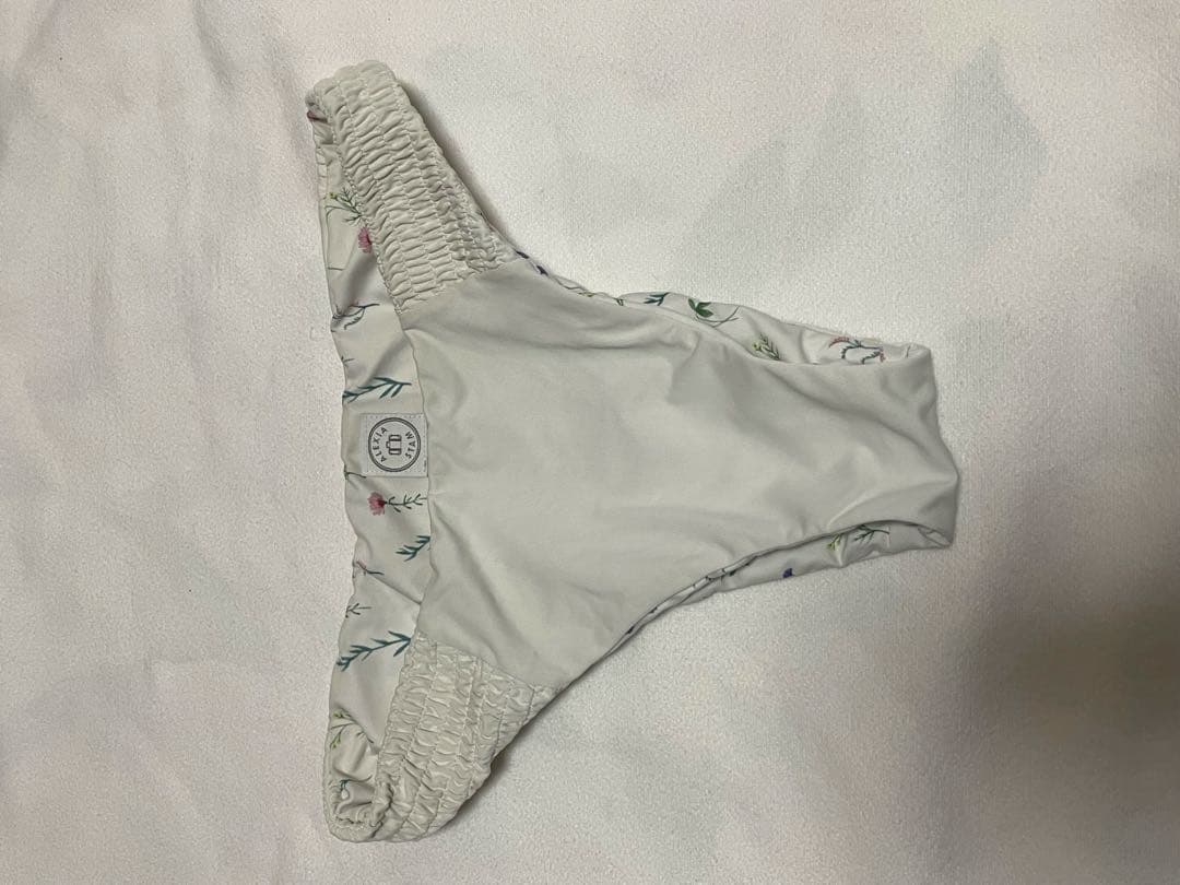 ALEXIA STAM フリルビキニ Sサイズ ホワイト