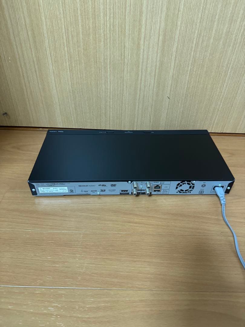 シャープ　SHARP AQUOS ブルーレイレコーダー　2B-C05CW1