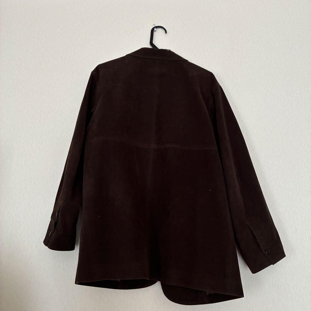 KBF ブラウン KBF パッチポケットテーラードジャケット