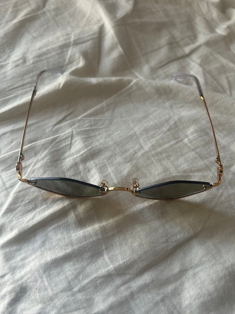 GUCCI グッチ アイウェア ジオメトリック フレーム サングラス