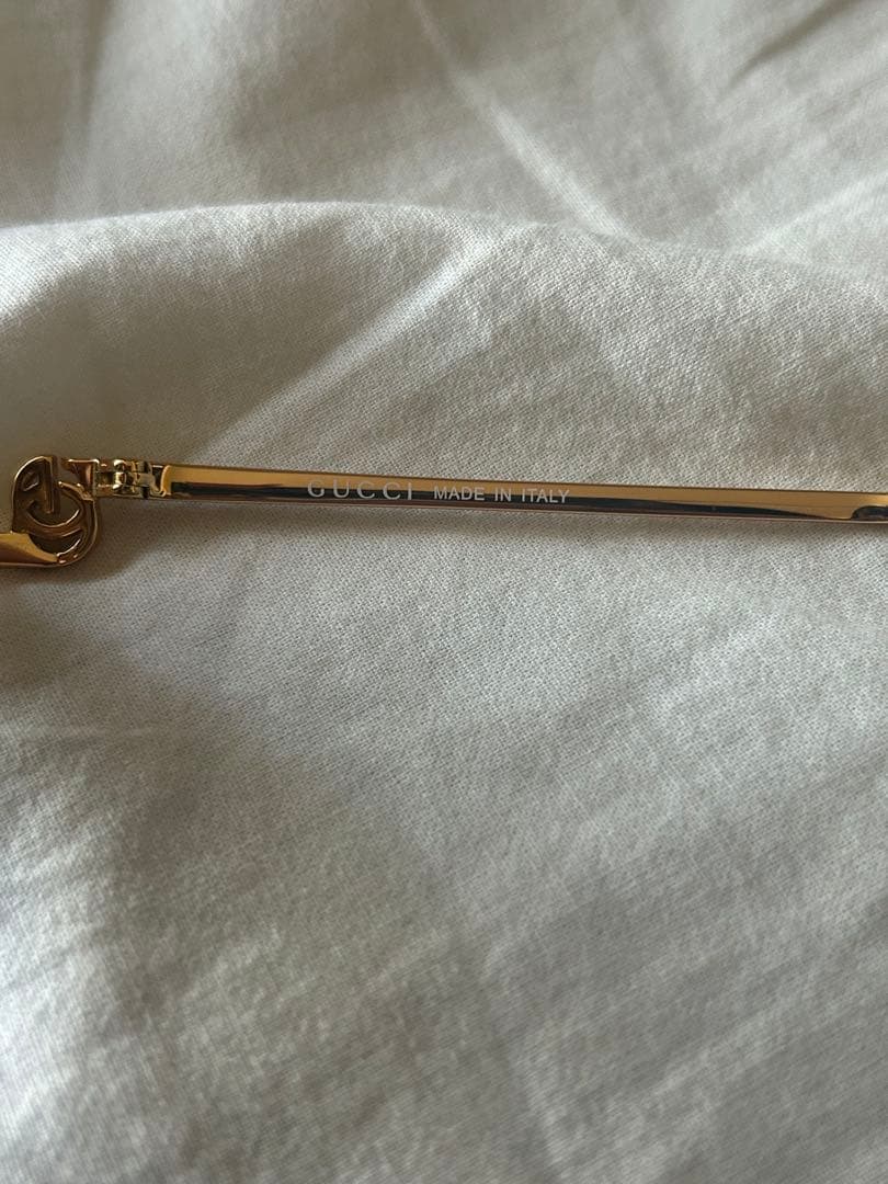 GUCCI グッチ アイウェア ジオメトリック フレーム サングラス