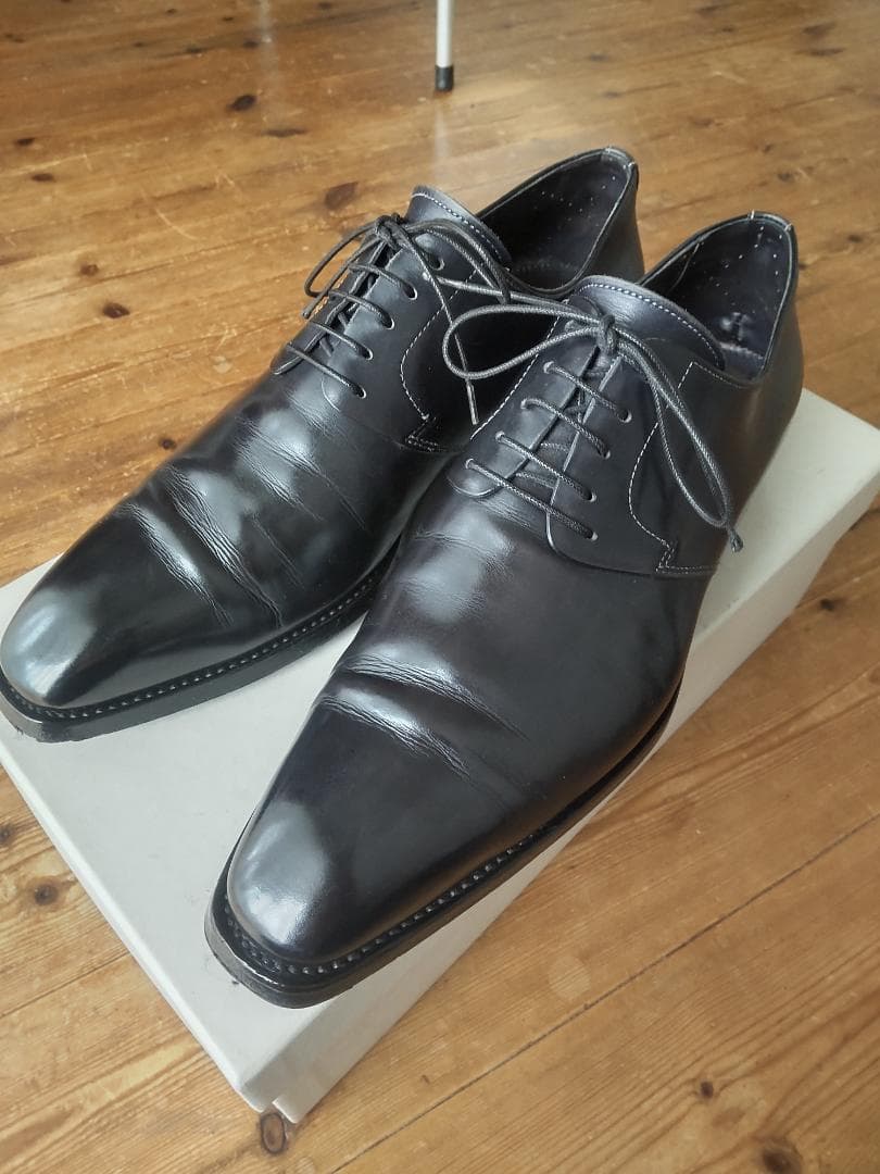 Santoni サントーニ 　プレーントゥ　ダークネイビー　60　65