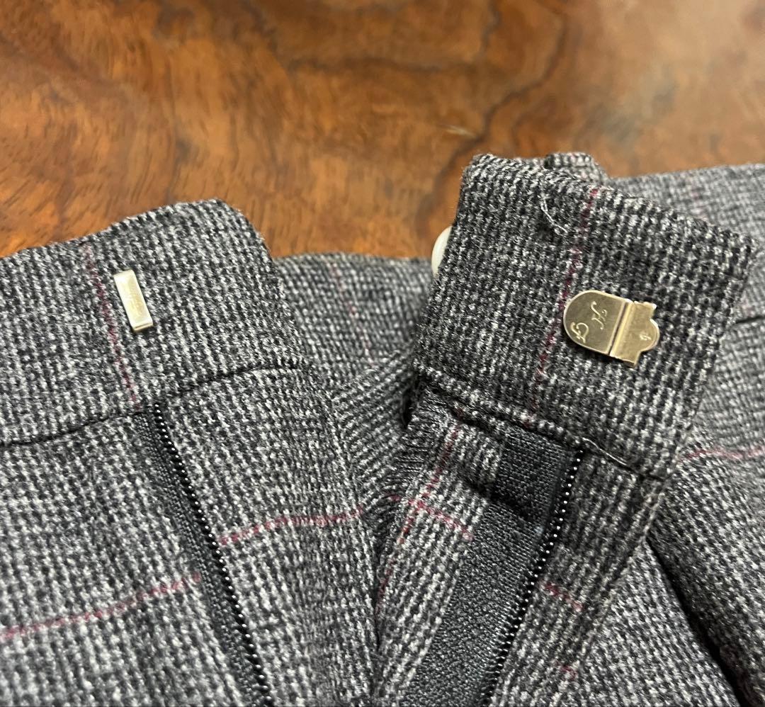 デッドストック 90s USA製 ポロ ラルフローレン ウールスラックス W32