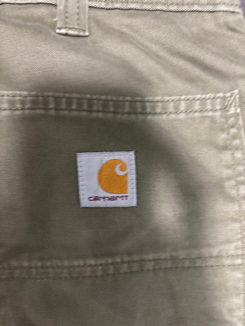 Carhartt カーキ ワークパンツ