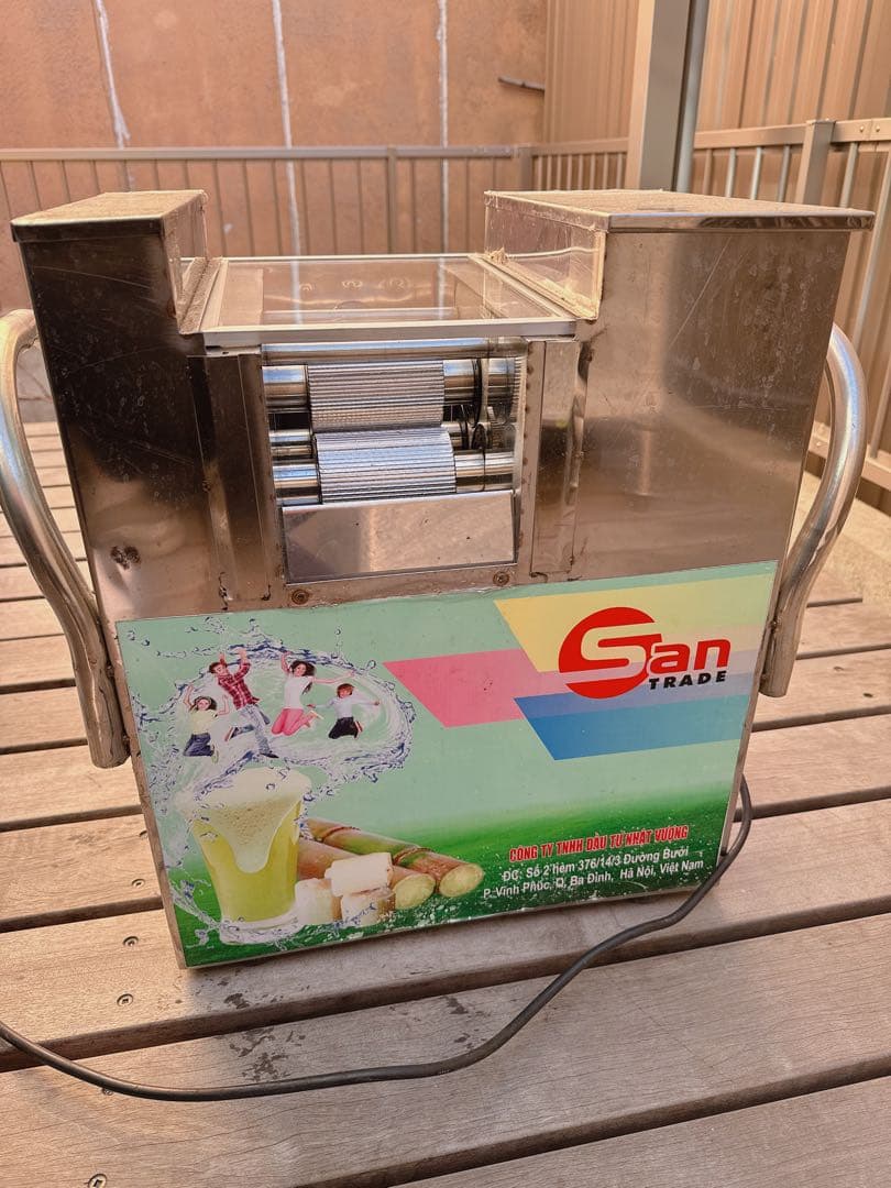 業務用 電動式 サトウキビジュースマシン サトウキビジューサー機サトウキビ搾汁機