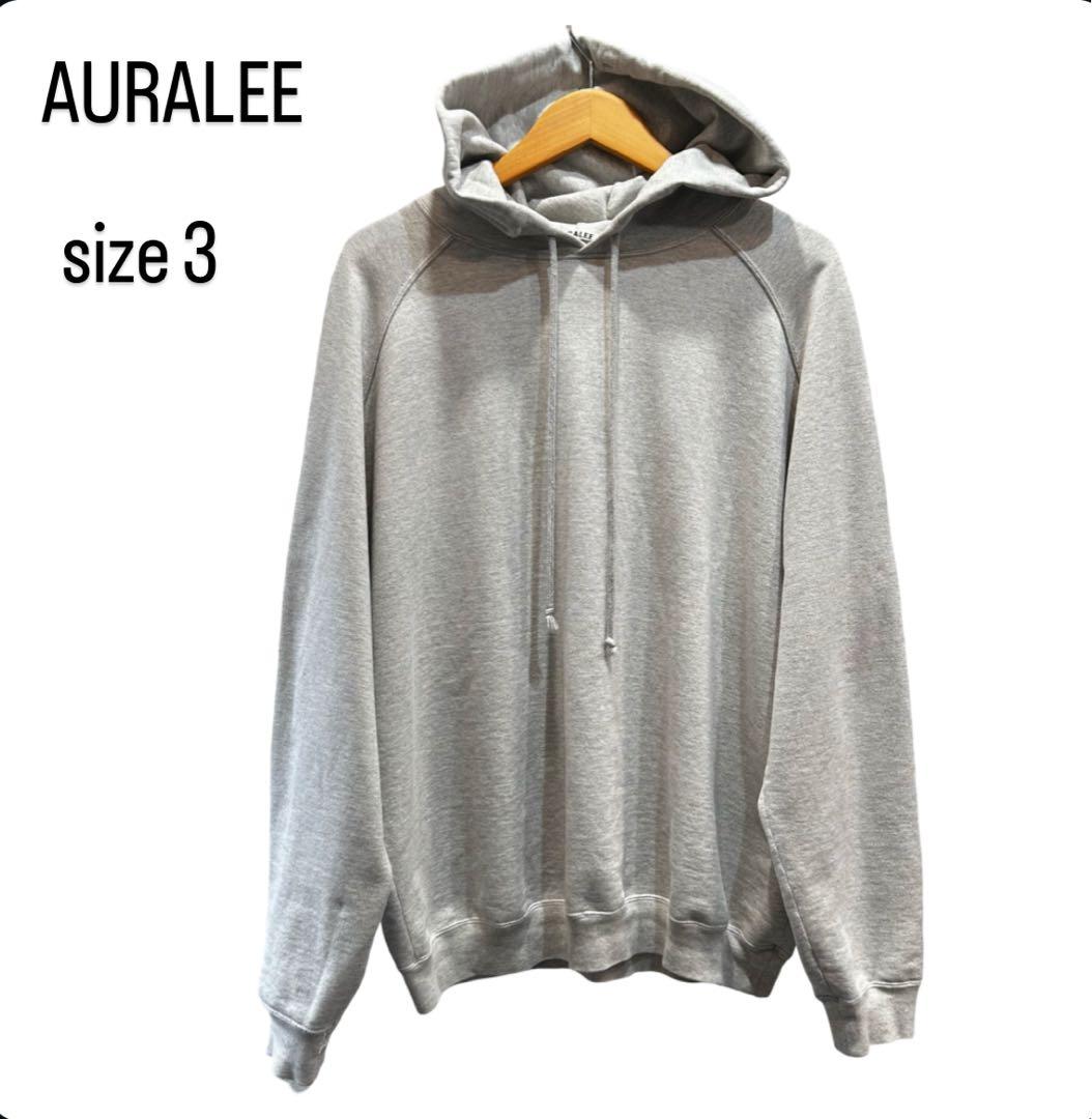 トップス AURALEE SUPER SOFT SWEAT BIG P/O PARKA 3