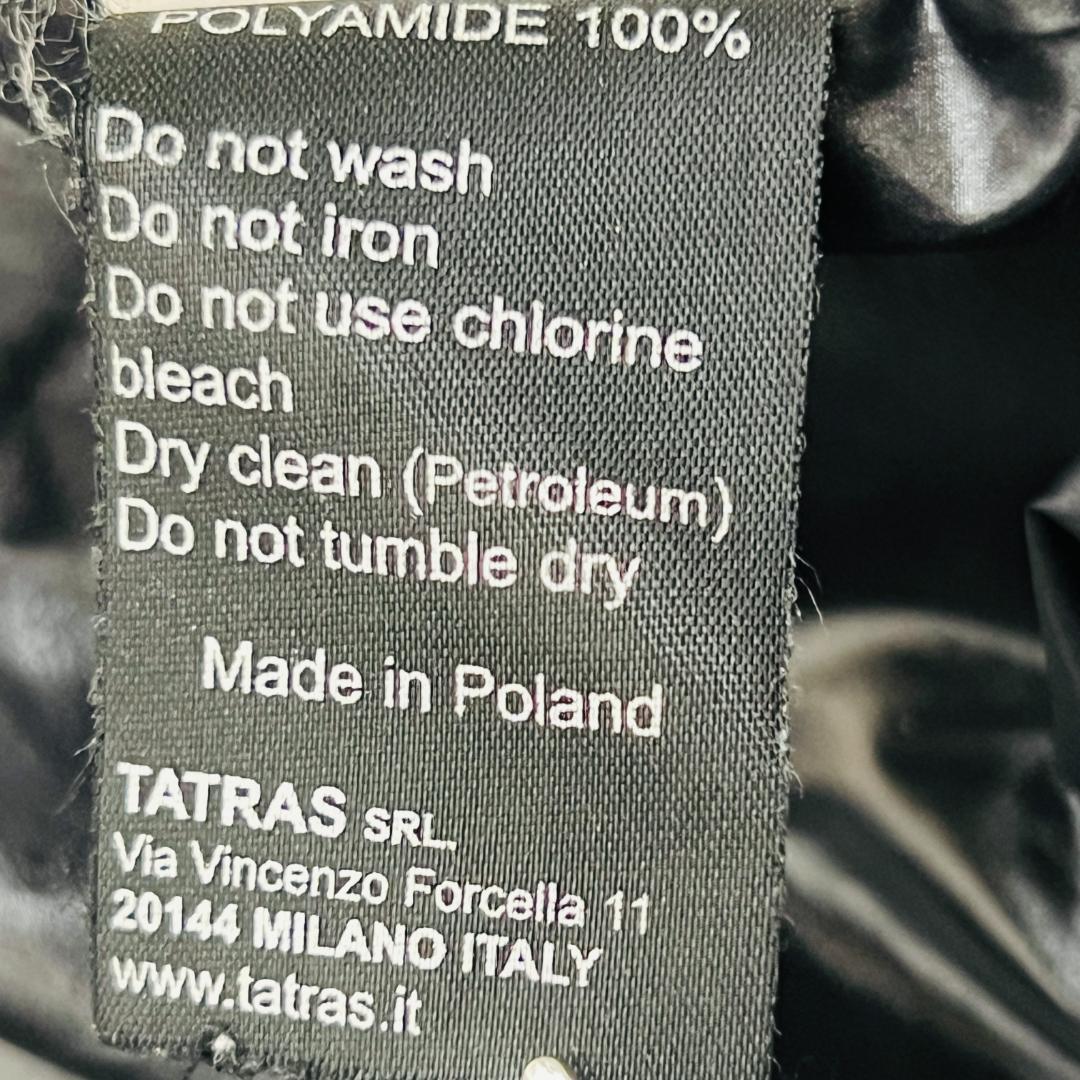 【タトラス】 シャイニーダウン ダイヤキルティング 軽量 光沢感 M 訳アリ