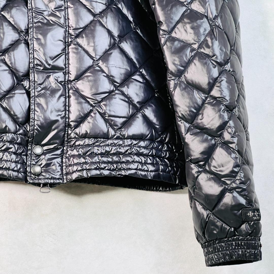 【タトラス】 シャイニーダウン ダイヤキルティング 軽量 光沢感 M 訳アリ