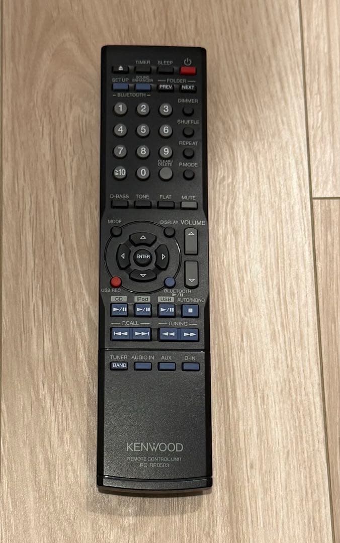 【KENWOOD】ケンウッド K-531 ブラックコンポ