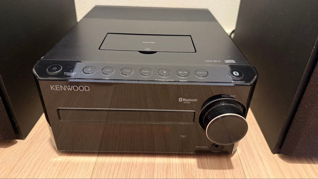 【KENWOOD】ケンウッド K-531 ブラックコンポ