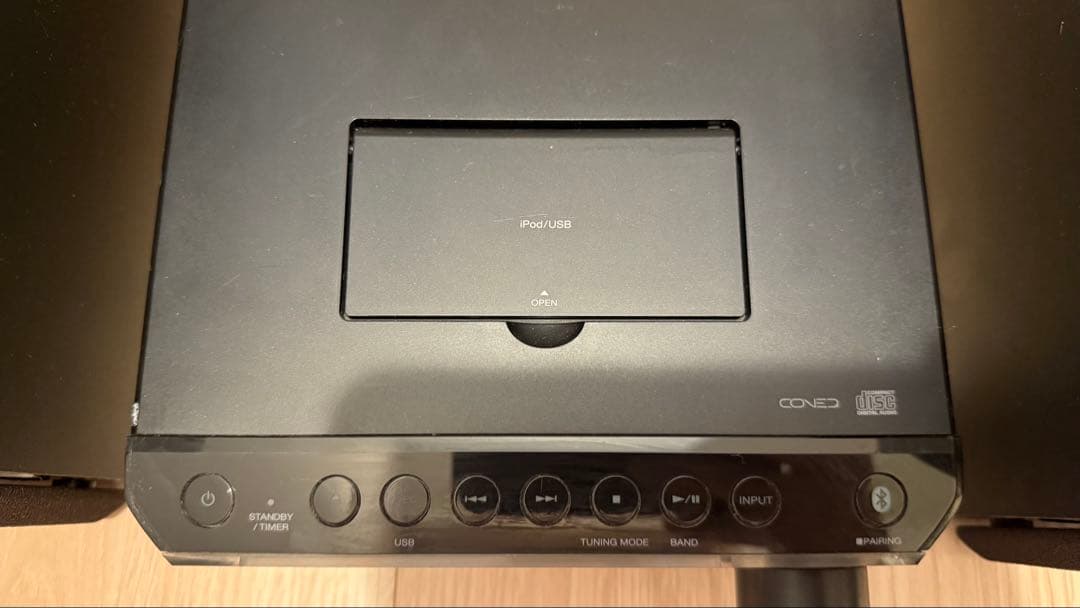 【KENWOOD】ケンウッド K-531 ブラックコンポ