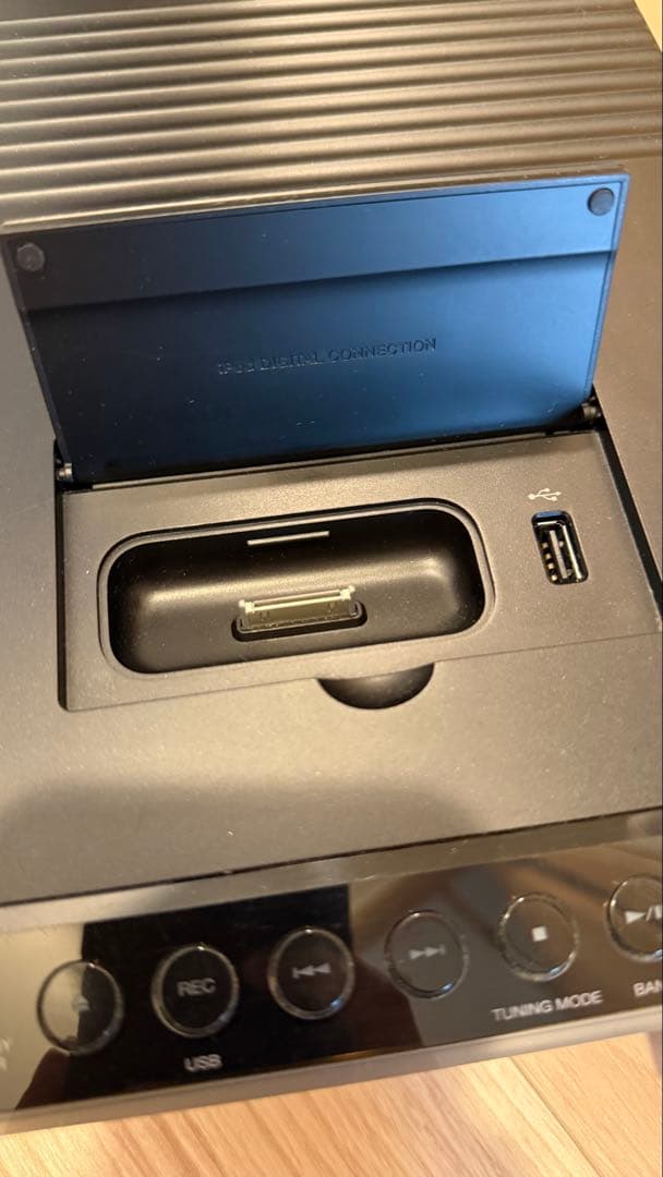 【KENWOOD】ケンウッド K-531 ブラックコンポ