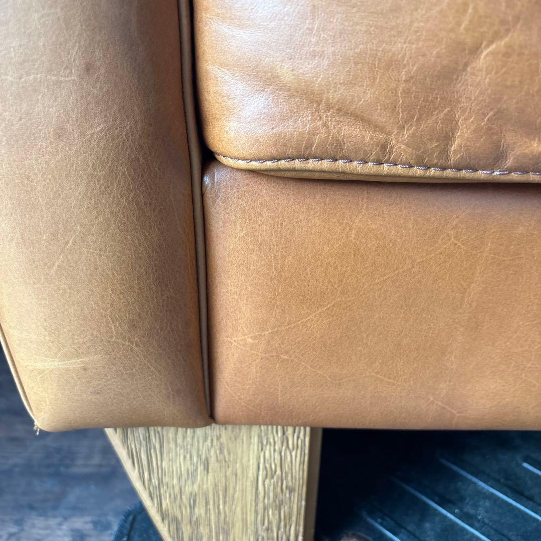美品 ジャーナルスタンダード アクメ ファニチャー フレスノ レザー ソファ