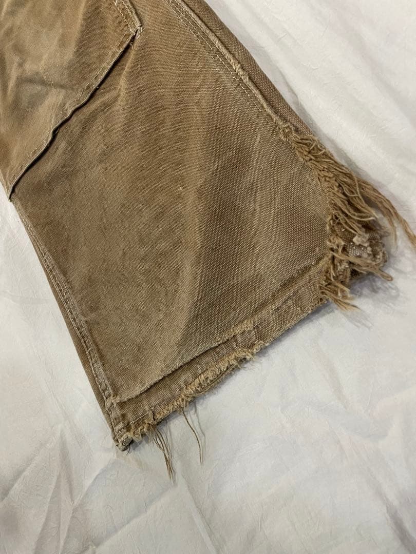 あ*ら様 60s 70s USA製　Carharttカーハート　ダブルニー　ボロ