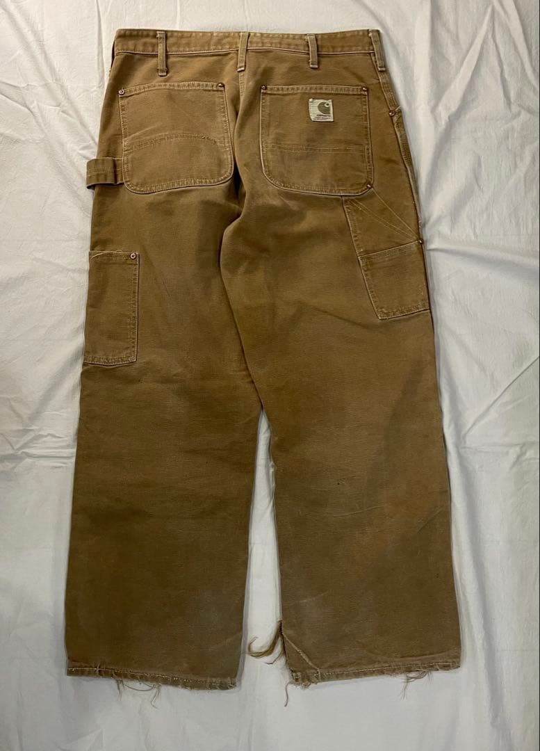 あ*ら様 60s 70s USA製　Carharttカーハート　ダブルニー　ボロ