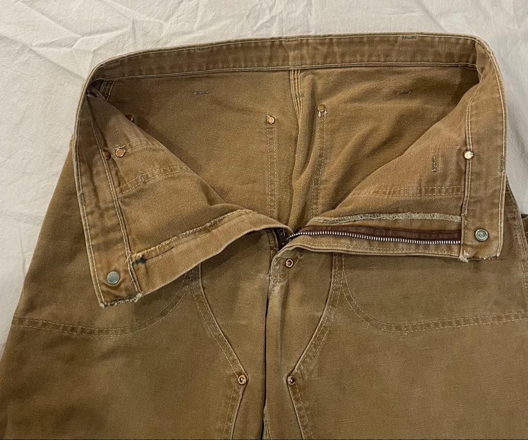 あ*ら様 60s 70s USA製　Carharttカーハート　ダブルニー　ボロ