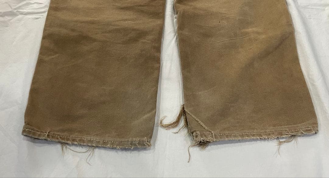 あ*ら様 60s 70s USA製　Carharttカーハート　ダブルニー　ボロ