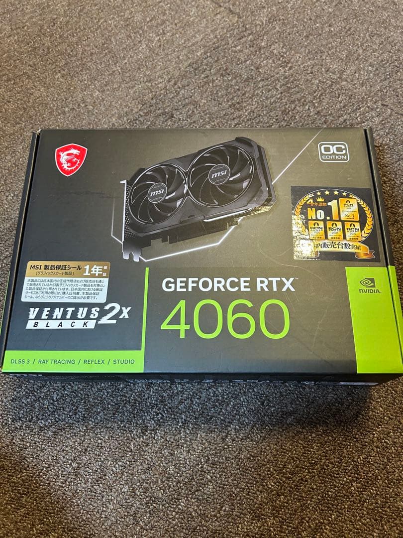 MSI GeForce RTX 4060 グラフィックボード