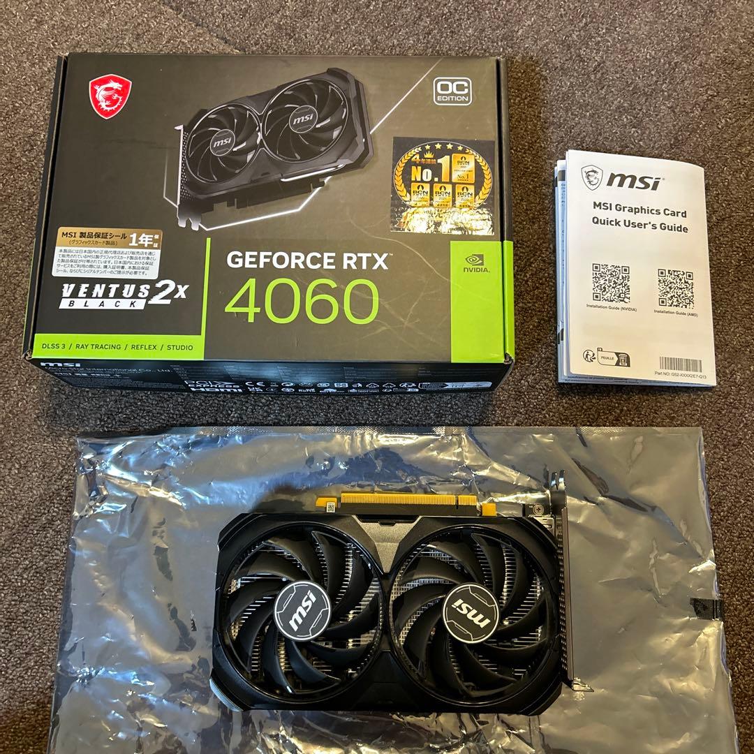 MSI GeForce RTX 4060 グラフィックボード