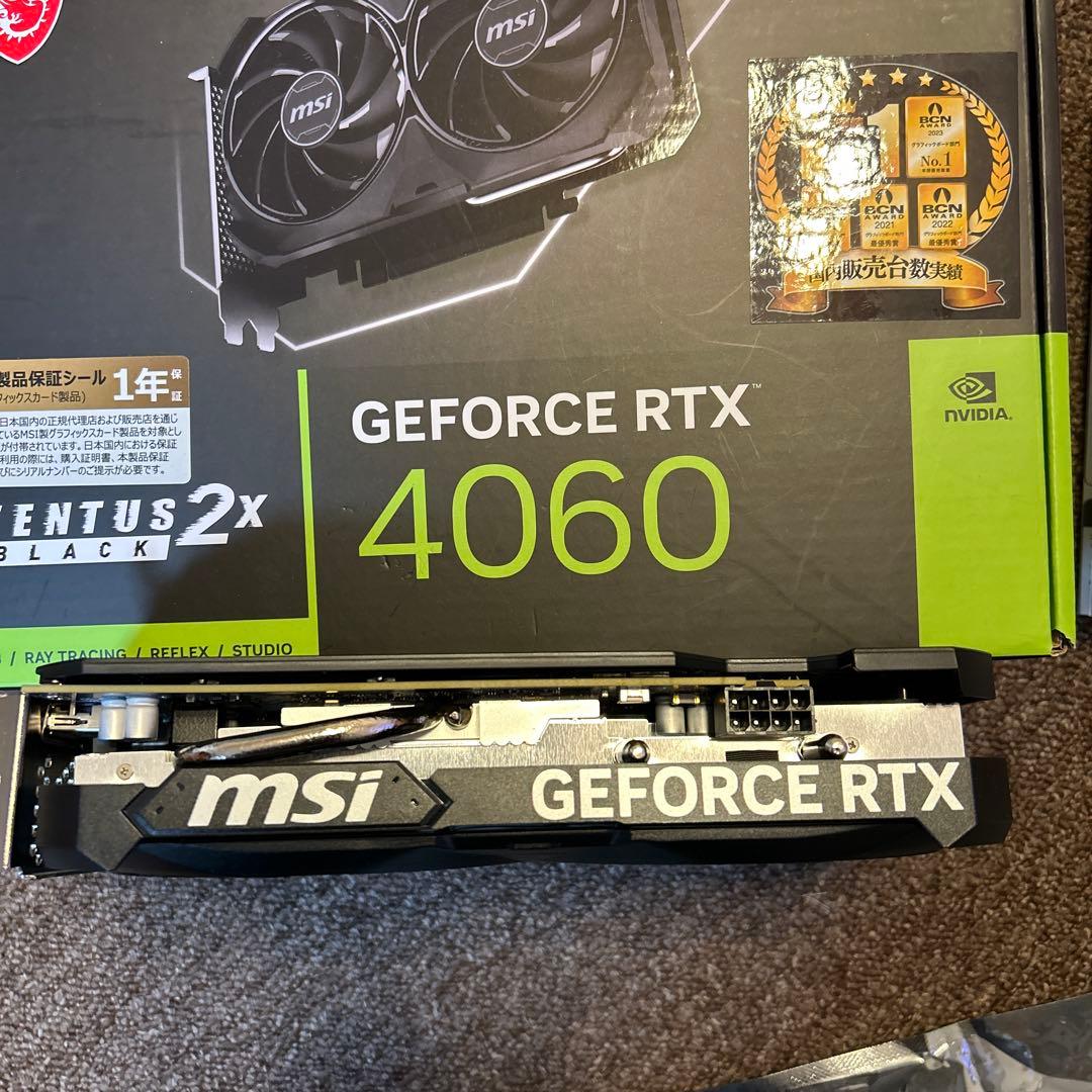 MSI GeForce RTX 4060 グラフィックボード