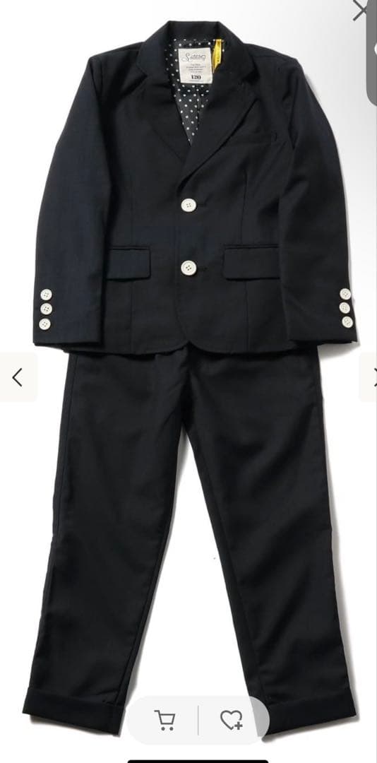 【こどもビームス】SMOOTHY スーツ160cm 未使用タグ付き˖ ࣪⊹