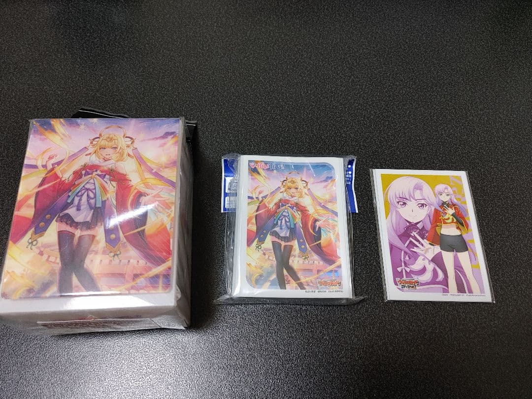 ヴァンガード 員弁ナオ スリーブ 藍沢エマ ぶいすぽ デッキホルダー フェネル