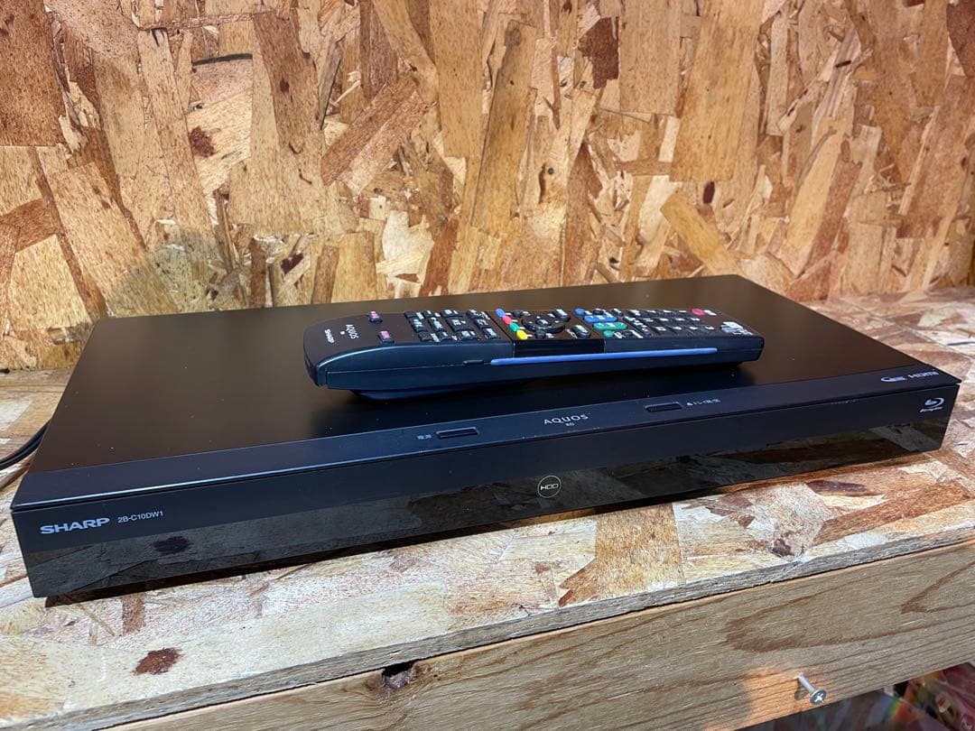 【完動品】SHARP ブルーレイレコーダー 2B-C10DW1 2021年製