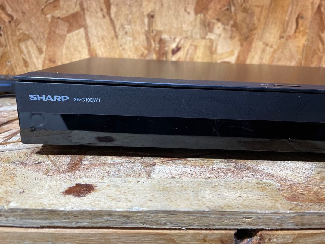 【完動品】SHARP ブルーレイレコーダー 2B-C10DW1 2021年製