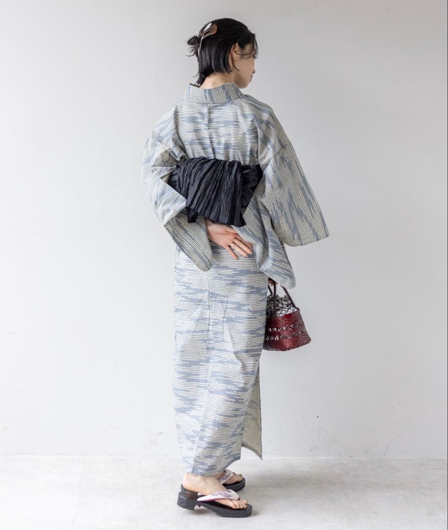 浴衣館グレース 浴衣・帯・下駄3点セット